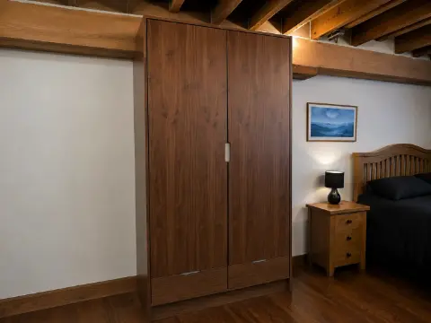 Woodwork project – Walnut Fitted Wardrobe Installation in Richmond, London, Richmond, London by KK Construction