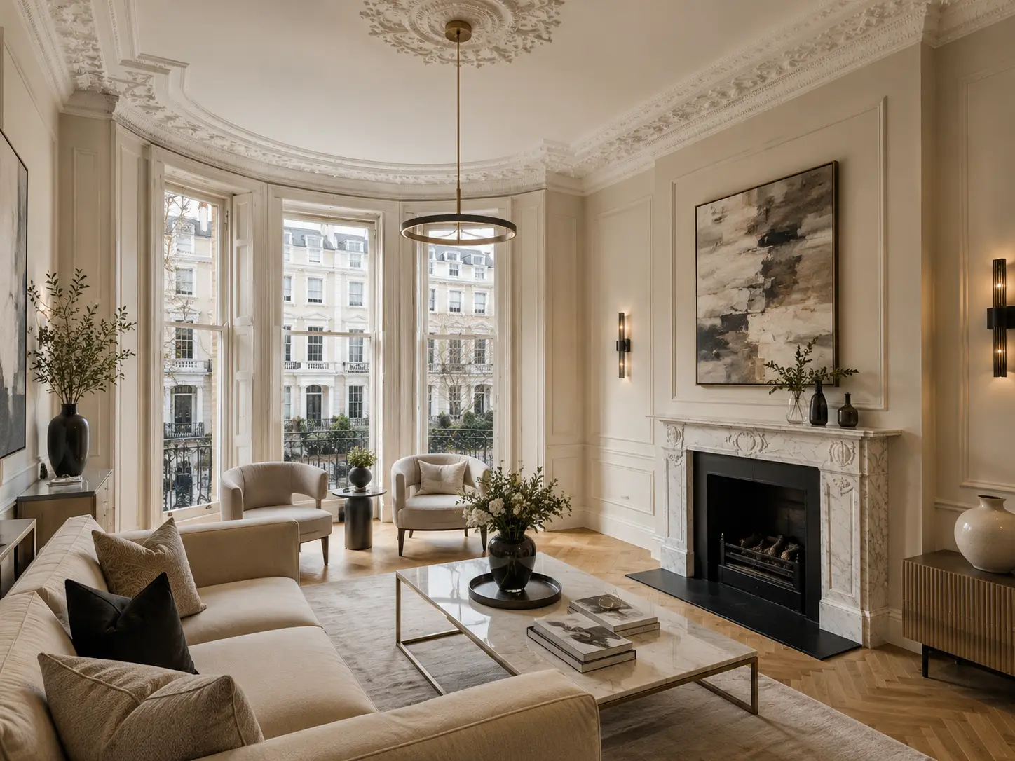 Victorian home renovation in Kensington, London.