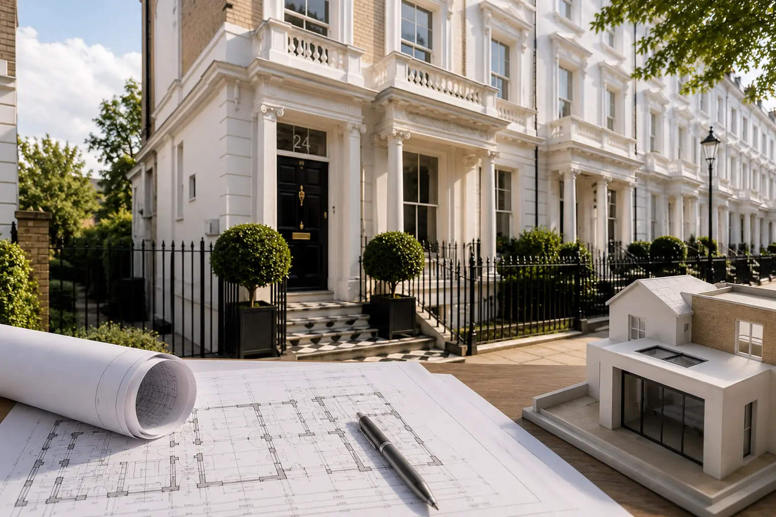 Planning home renovations for a Victorian property in Kensington, London